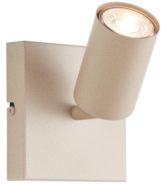 Brilliant - Faretto da parete LED JELLO 1xGU10/5W/230V beige