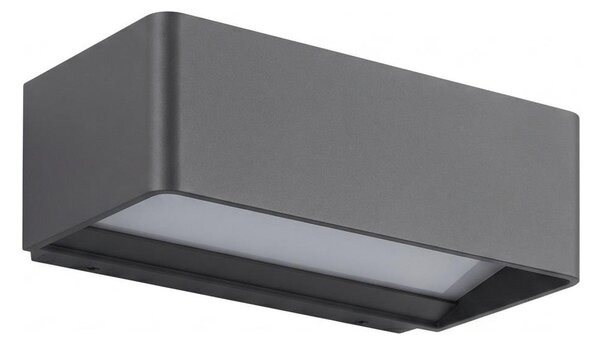 Applique da esterno LED/13W/230V IP65 nera