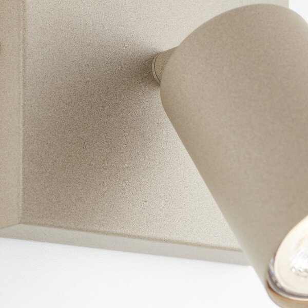 Brilliant - Faretto da parete LED JELLO 1xGU10/5W/230V beige