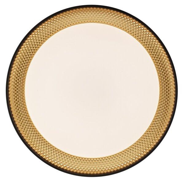 Brilliant - Plafoniera LED dimmerabile WALDO LED/36W/230V nero/oro + telecomando