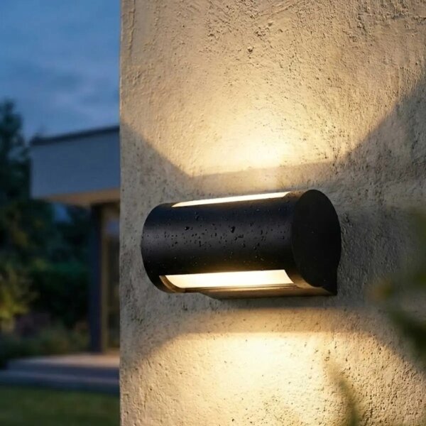 Lampada da parete esterna LED/13W/230V IP65 nera