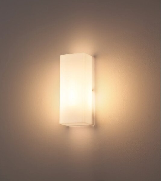 Globo 32067 - Lampada da parete per esterni PHELPS 1xE27/15W/230V IP44 bianca