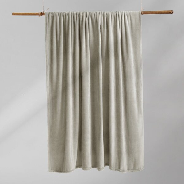 Coperta beige in micropile 150x200 cm Mic – Restilo