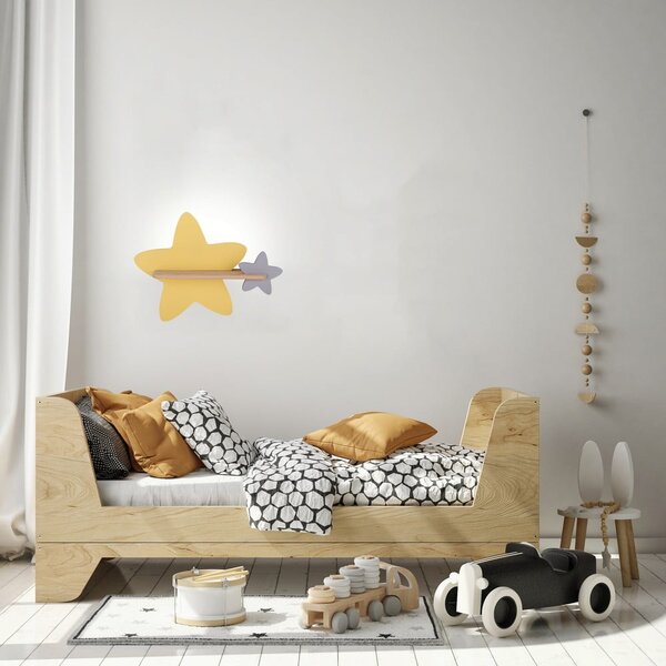 Apparecchio per bambini giallo e bianco Star - Candellux Lighting