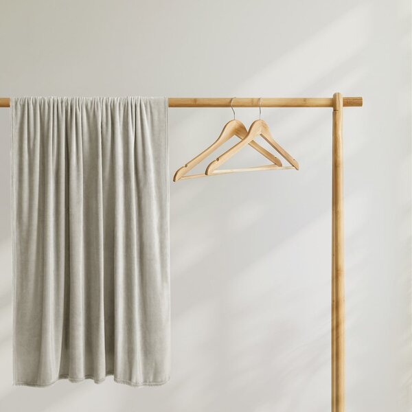 Coperta beige in micropile 150x200 cm Mic – Restilo