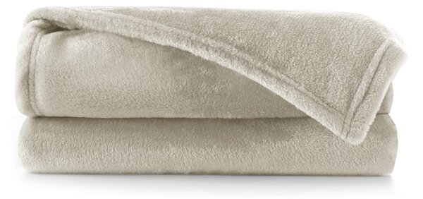 Coperta beige in micropile 150x200 cm Mic – Restilo