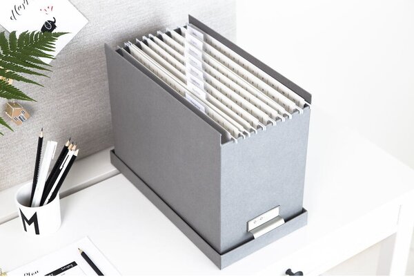 Organizzatore di cartone per documenti Johan - Bigso Box of Sweden