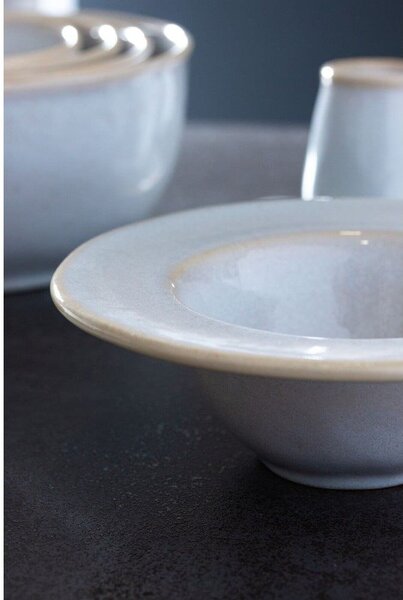 Piatto fondo in gres bianco , ⌀ 19 cm Roda - Costa Nova