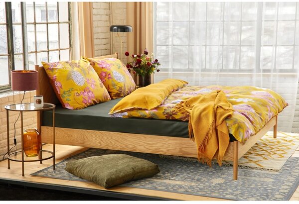 Biancheria da letto matrimoniale in cotone sateen 200 x 220 cm Blossom - Bonami Selection