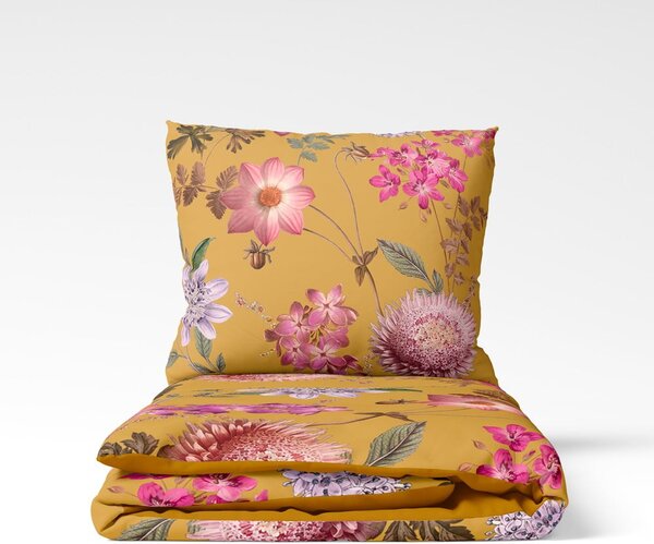 Biancheria da letto matrimoniale in cotone sateen 200 x 220 cm Blossom - Bonami Selection