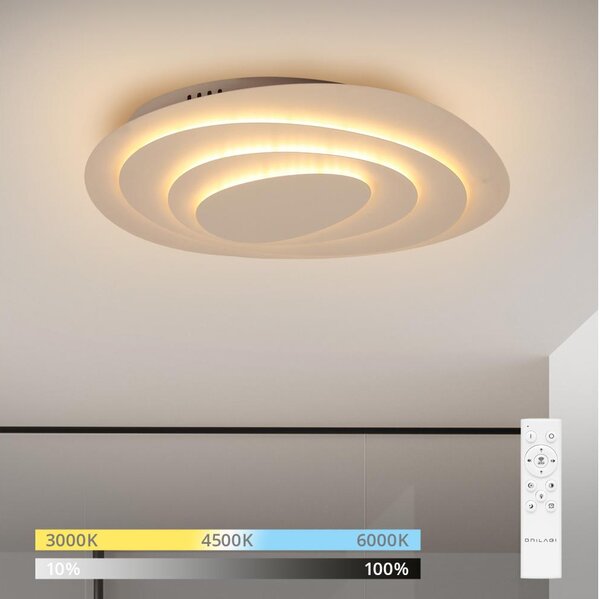 Brilagi - Plafoniera a LED dimmerabile MODERN MAXI LED/105W/230V 83,5x100 cm+ telecomando