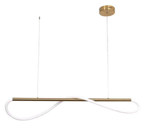 Lampadario sospeso su cavo LED MELECA LED/24W/230V 3000/4000/6000K 100 cm dorato
