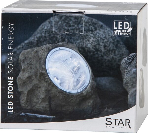 Apparecchio solare a LED per esterni, altezza 11 cm Rocky - Star Trading