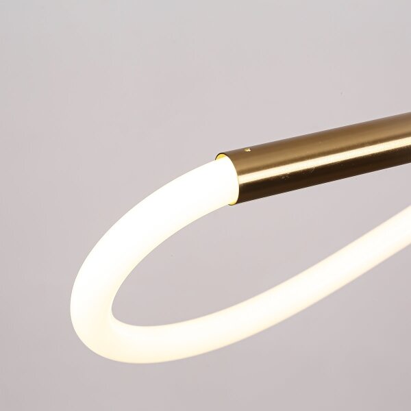 Lampadario sospeso su cavo LED MELECA LED/24W/230V 3000/4000/6000K 100 cm dorato