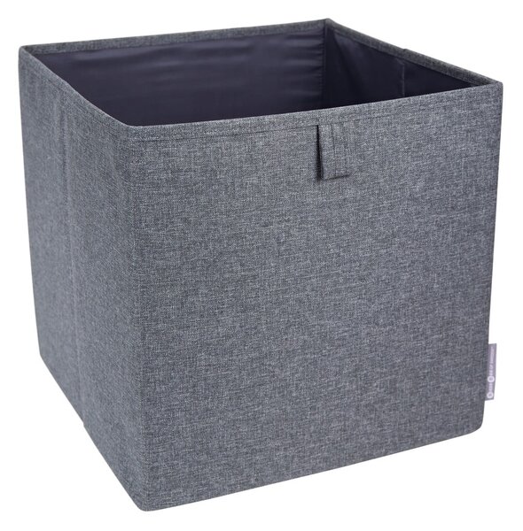 Scatola portaoggetti grigia Cube - Bigso Box of Sweden