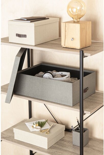 Scatole portaoggetti con coperchio in set da 3 Inge - Bigso Box of Sweden