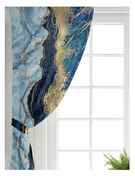 Tenda in blu-oro 140x260 cm - Mila Home