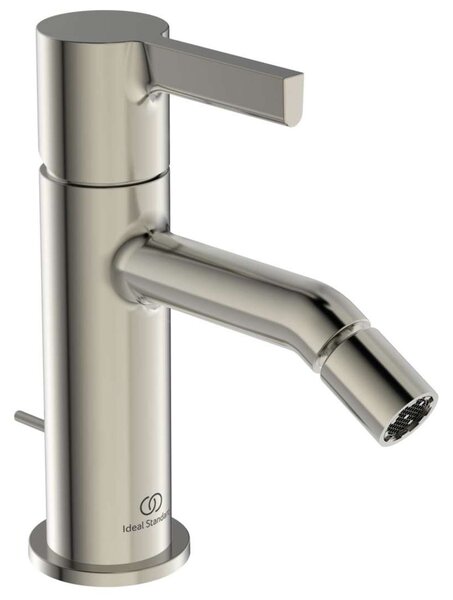 Ideal Standard Joy - Miscelatore per bidet con sistema di scarico, Silver Storm BC784GN