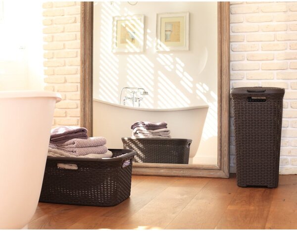 Cesto per biancheria marrone Cesto, 45 l Style - Curver