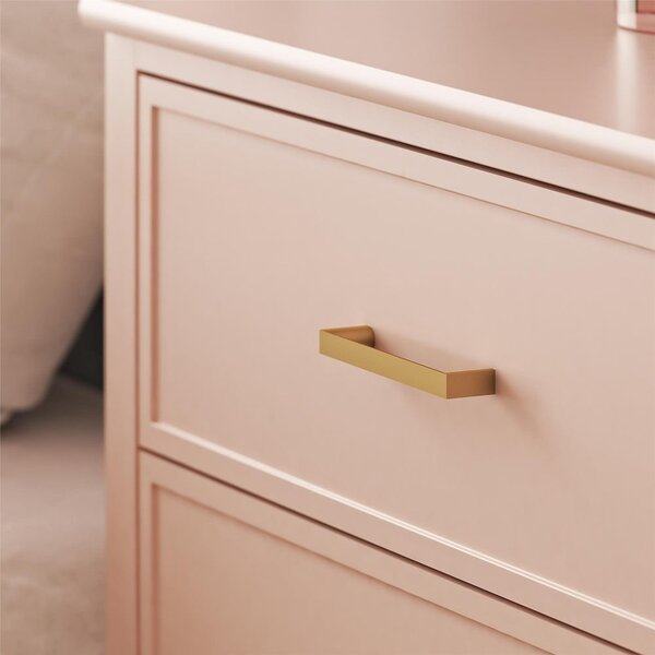 Cassettiera rosa , 144 x 85 cm Westerleigh - CosmoLiving by Cosmopolitan