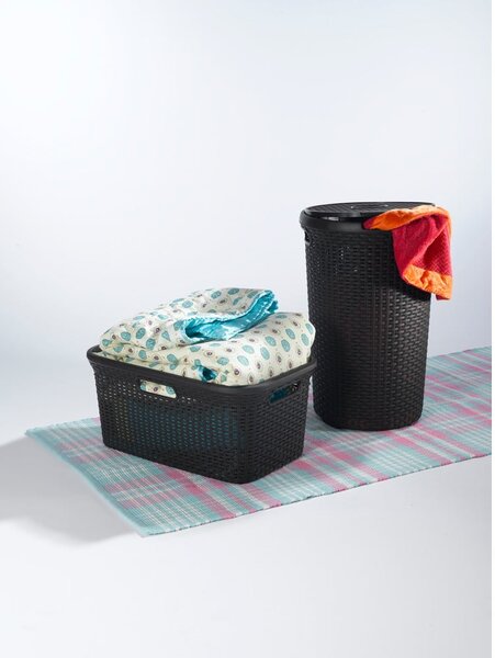 Cesto per biancheria marrone Cesto, 45 l Style - Curver