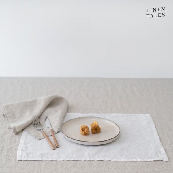 Tovaglietta di stoffa 35x45 cm White - Linen Tales