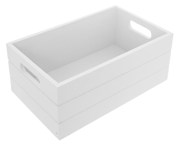 Scatola bianca in legno 36x26x15 cm – Orion