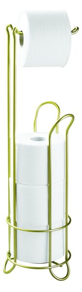 Porta carta igienica in acciaio dorato Classico – iDesign