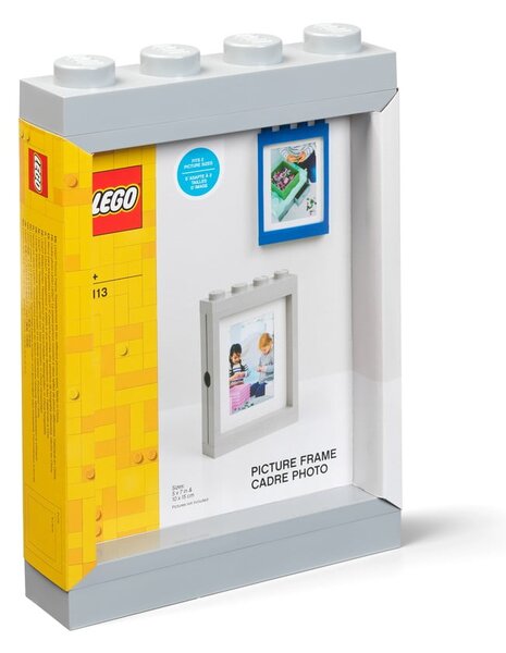 Cornice fotografica grigia , 19,3 x 26,8 cm - LEGO®