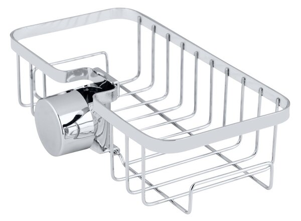 Mensola da bagno autoportante in acciaio inox in colore argento Floresta - Wenko