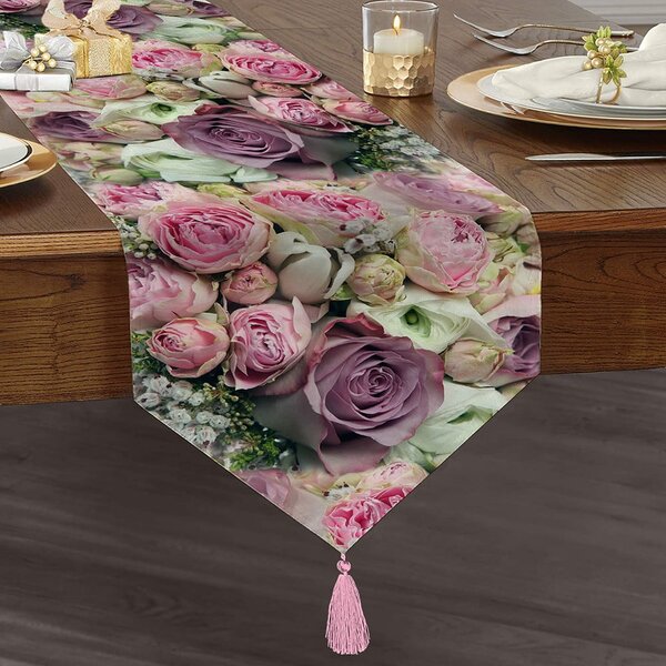 Runner 45x140 cm Roses – Mila Home