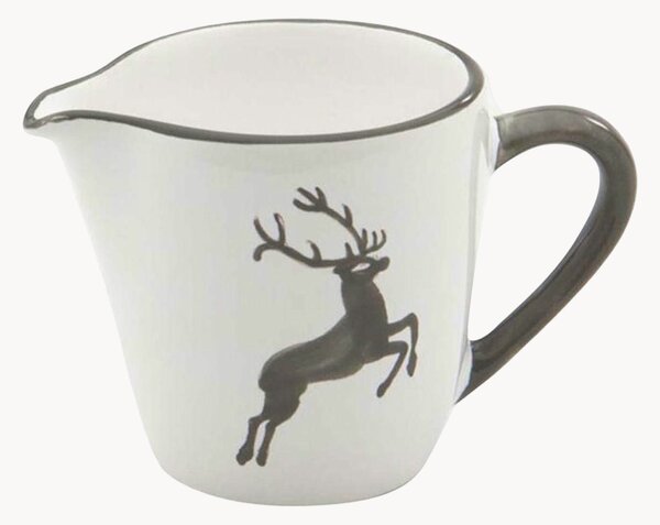 Brocca latte fatta a mano Grauer Hirsch