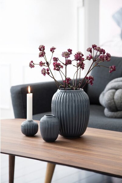 Vaso in ceramica grigia Hammershøi - Kähler Design