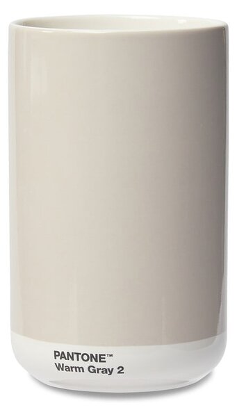 Vaso in ceramica beige Warm Gray 2 - Pantone