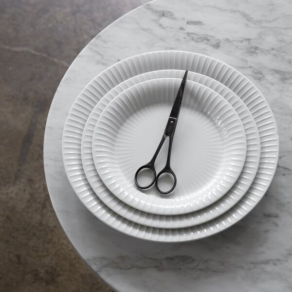 Piatto Hammershoi in porcellana bianca, ⌀ 27 cm Hammershøi - Kähler Design