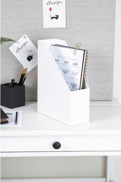 Organizzatore di documenti bianco Viktoria - Bigso Box of Sweden
