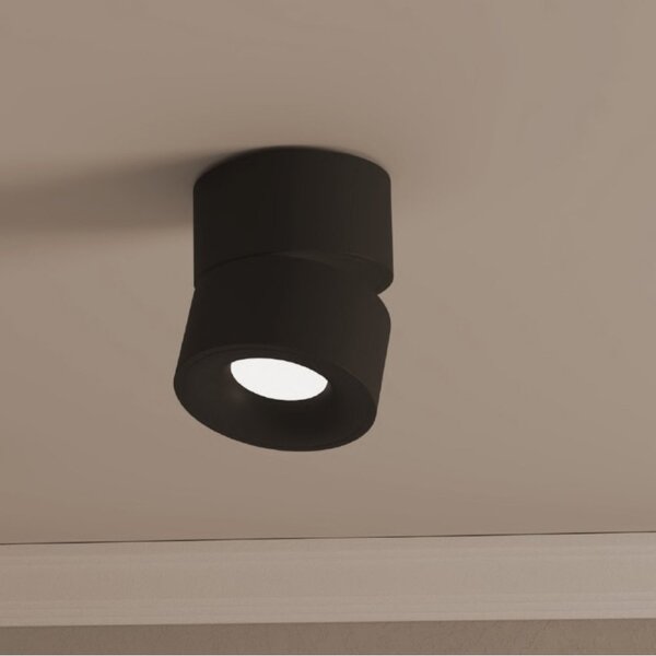Plafoniera moderna lampadari bartalini yls n led orientabile alluminio - Lampadari Bartalini Gesso