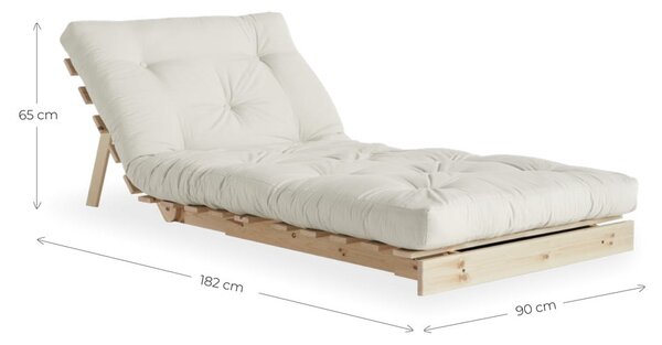 Poltrona bianca/azzurra Roots - Karup Design