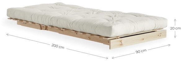 Poltrona bianca/azzurra Roots - Karup Design