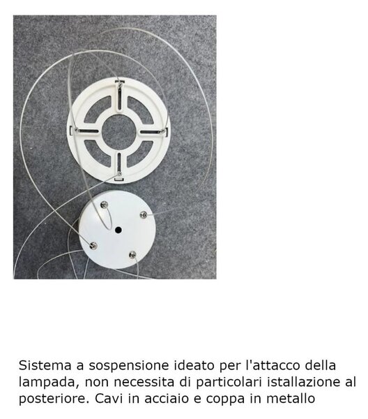Plafoniera moderna lampadari bartalini sunaru 40b led ip44 alluminio - Lampadari Bartalini Gesso