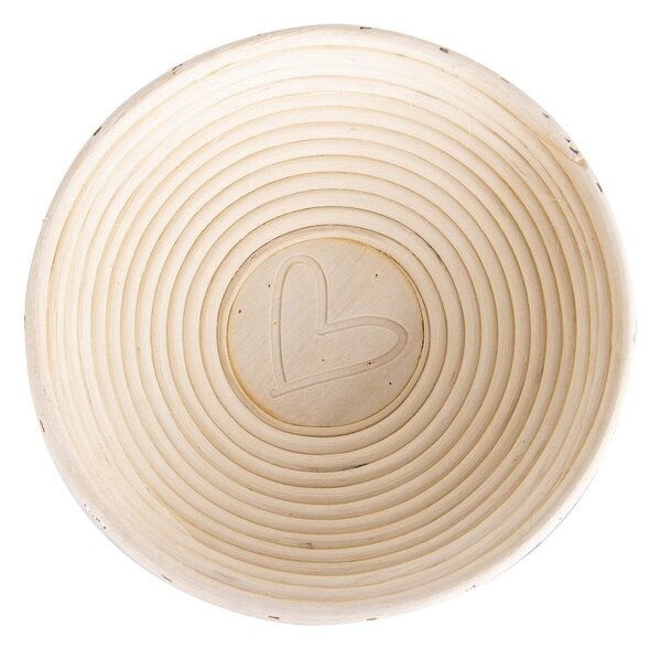 Teglia per pane in rattan , ⌀ 21 cm Srdce - Orion