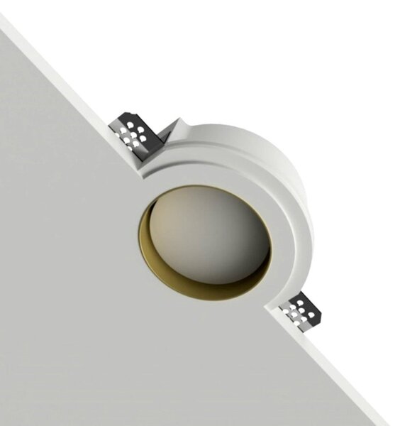 Faretto incasso lampadari bartalini gnir g gx53 led gesso metallo - Lampadari Bartalini Gesso