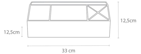 Organizer in cartone per la cancelleria Elisa - Bigso Box of Sweden