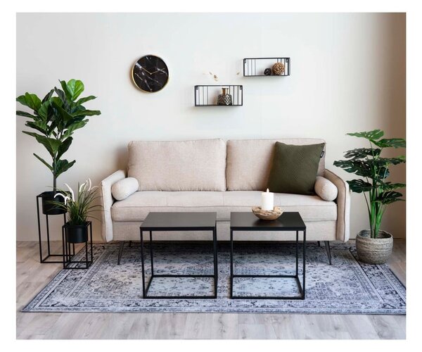 Tavolino nero , 45 x 45 cm Vita - House Nordic