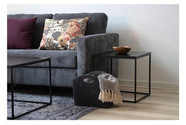 Tavolino nero , 45 x 45 cm Vita - House Nordic
