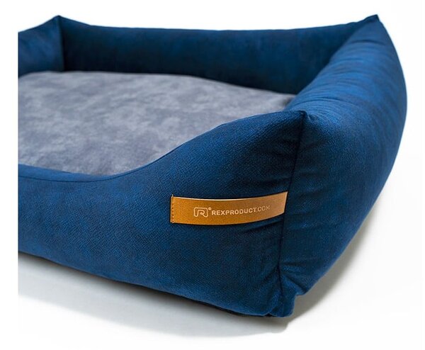 Letto per cani blu-grigio scuro 55x65 cm SoftBED Eco S - Rexproduct