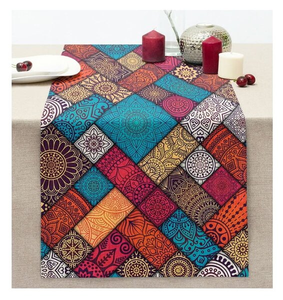 Runner 40x130 cm Mandala Tiles – Mila Home