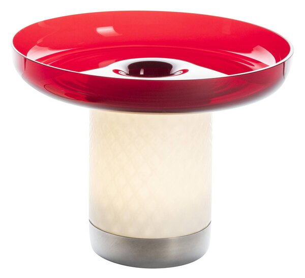 Artemide Bontà lampada LED da tavolo, coppa rossa