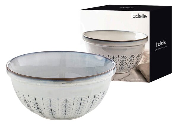 Ciotola in gres grigio chiaro ø 29 cm Lorson - Ladelle