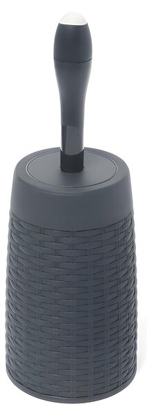 Scopino WC in plastica grigio – Addis